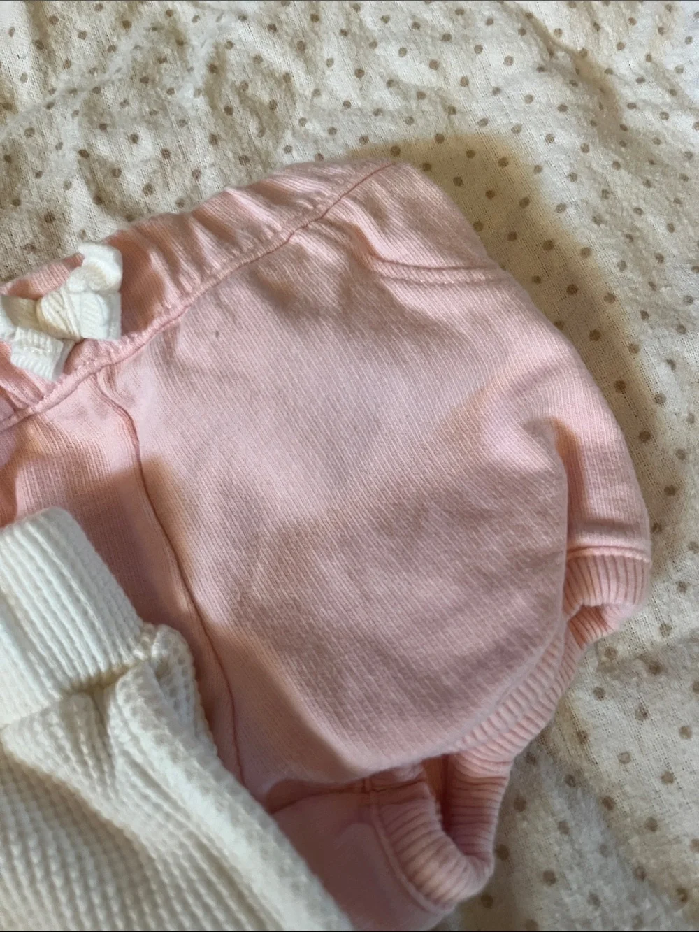 Carter's Pink, White & Lavender Daisy Diaper Cover Set